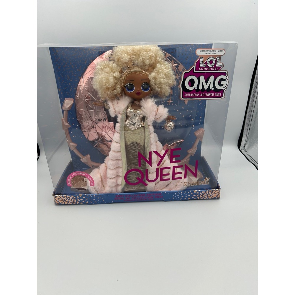 L O L Surprise Holiday OMG 2021 NYE Queen fashion doll